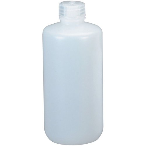 White Round Nalgene Storage Bottle