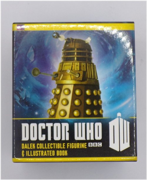 Time Lord Treasures: Dalek Figurine and Book Set