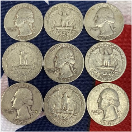 Vintage Washington Quarter Collection