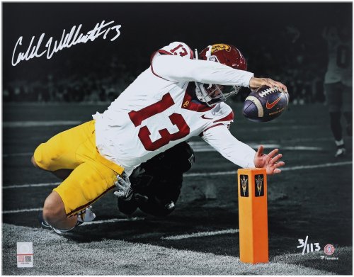 Gridiron Glory: Caleb Williams Autographed Photo