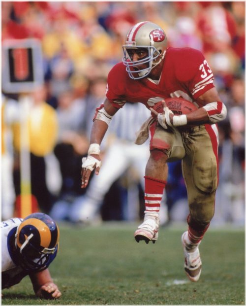 San Francisco 49ers Vintage Sports Photo - Roger Craig