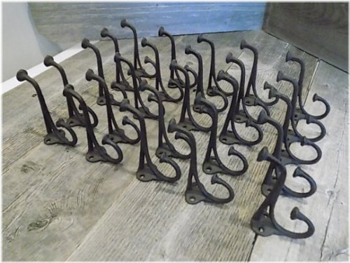 Rustic Cast Iron Wall Hooks