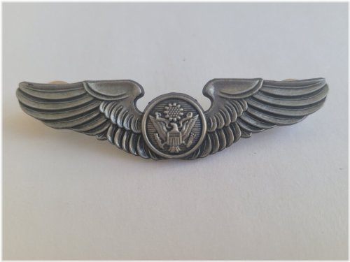 Enlisted Air Crew Member Wings Replica Lapel Pin