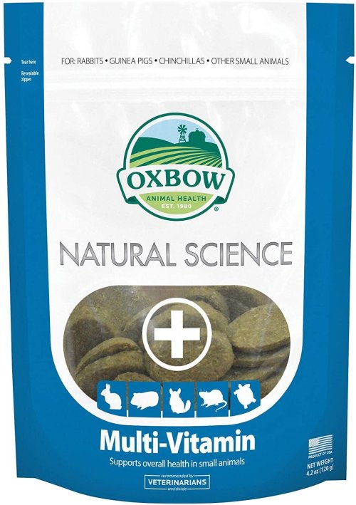 Natural Science Multi-Vitamin for Small Animals by Oxbow (3 Pack, 4.2-Oz)