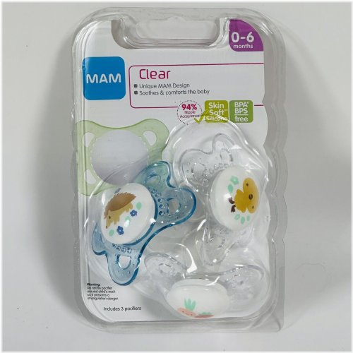 Clear Blue Button Bliss