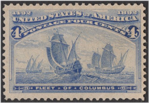 Columbian Fleet 4c Stamp