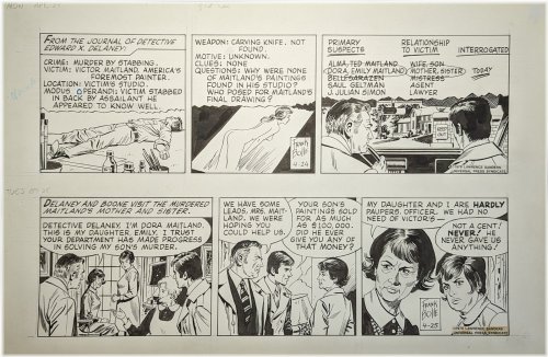 Sinister Showcase: Bolle's 2-Strip Original Art (1978)