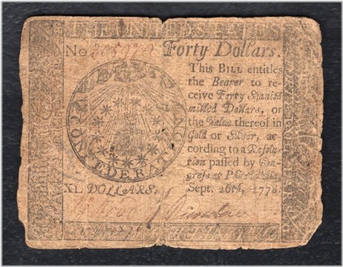 Revolutionary War Era Currency