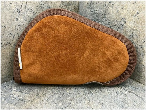 SecureGuard Leather Pistol Case