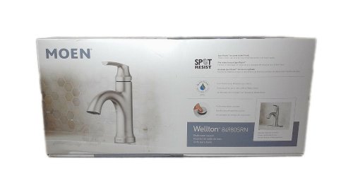 Brushed Nickel Single Handle Faucet