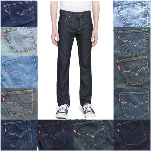 Slim Denim Blue Jeans for Boys by Levi's