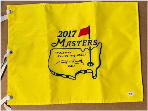 Nantz Masters Golf Flag with Inscription