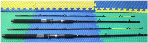 Chartreuse Tip Trolling Rod Twin Pack