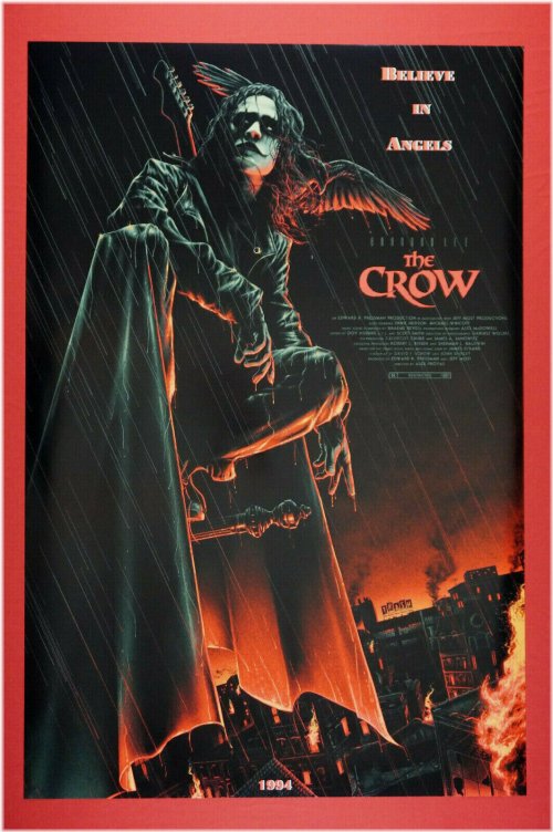 Angelic Reflections: The Crow 3D Movie Poster