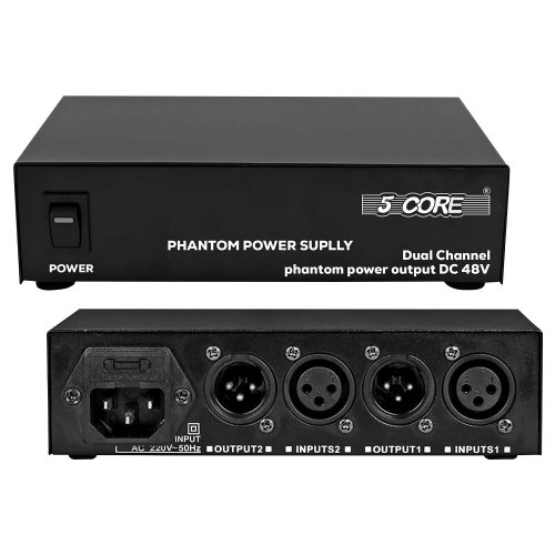 PowerMic 48V Dual Channel Supply Box