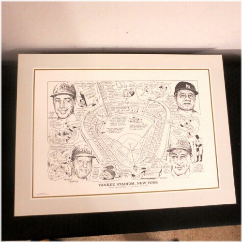 Legends of the Diamond Lithograph