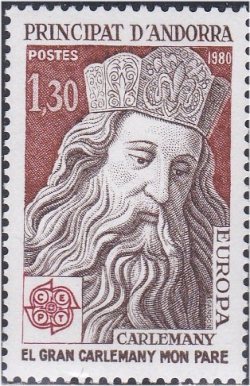 Charlemagne's Crown Commemorative Stamp