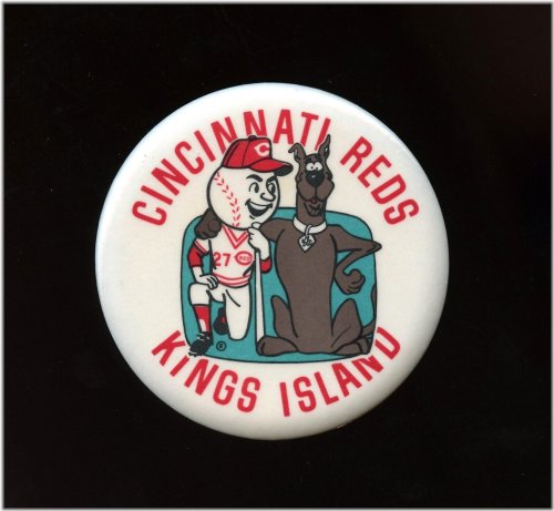 Retro Reds & Kings Island Collectible Pin