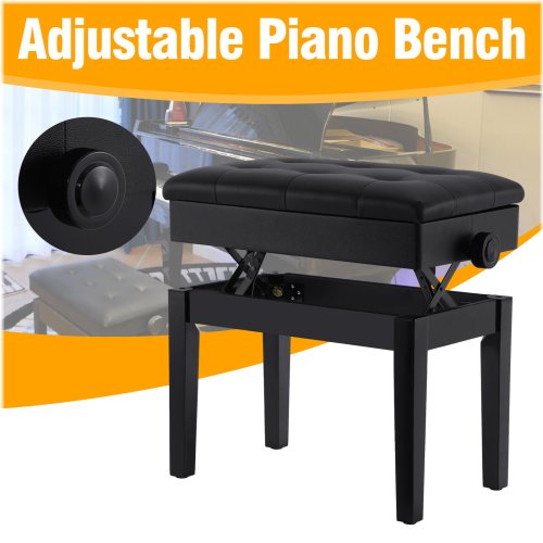 Harmony Seatcraft Wood Piano Bench