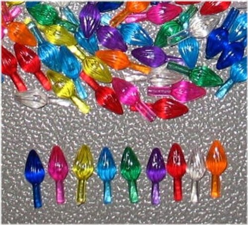 Twist Lights Bulbs Peg Set for Ceramic Christmas Tree