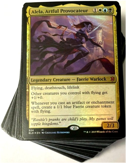 Artful Faerie Army - Custom Commander Deck for EDH MTG