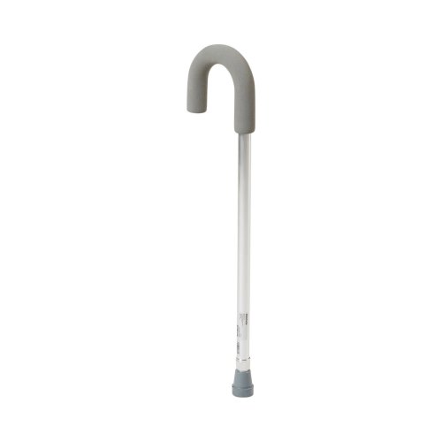 Silver Round Handle Cane by McKesson