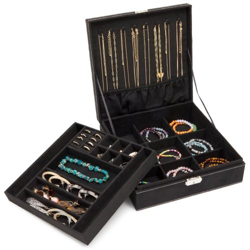 Secure & Chic Travel Jewelry Case