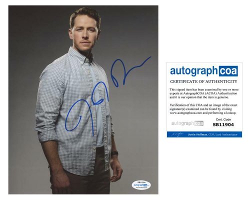 Ben Stone" Signed 8x10 Photo by Josh Dallas