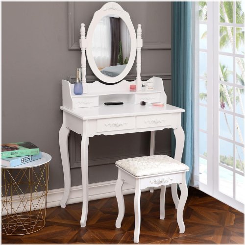 Elegance Mirror Vanity Set