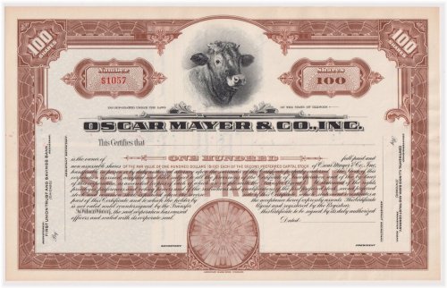 Midwest Heritage Stock Certificate