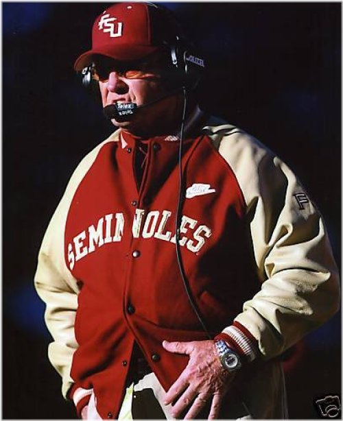 Legendary College Football Coach Photo