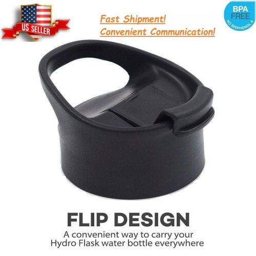 Hydro Flask Wide Mouth Flip Lid - Black