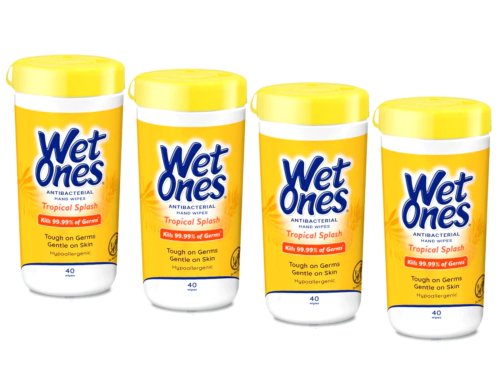 Tropical Splash Antibacterial Hand Wipes