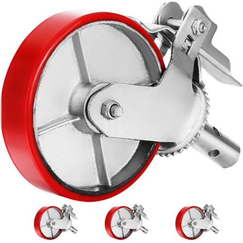 Stem-Lock Swivel Scaffolding Wheels