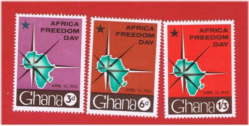 Ghana Freedom Day Stamp Set