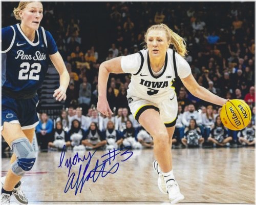 Sydney Affolter Iowa Hawkeyes Basketball 8.5x11 Signed Photo Reprint