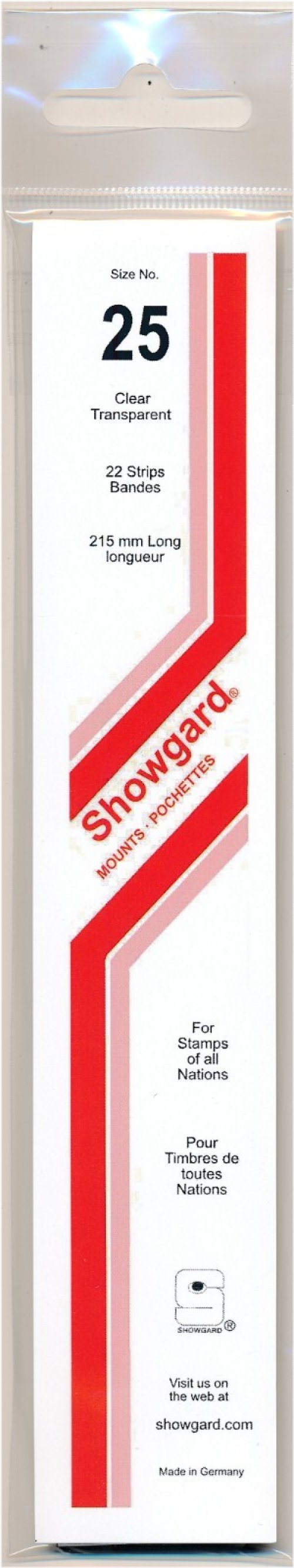 StampSafe Clear Strip Mounts