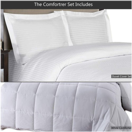 Cozy Stripe Comforter Set