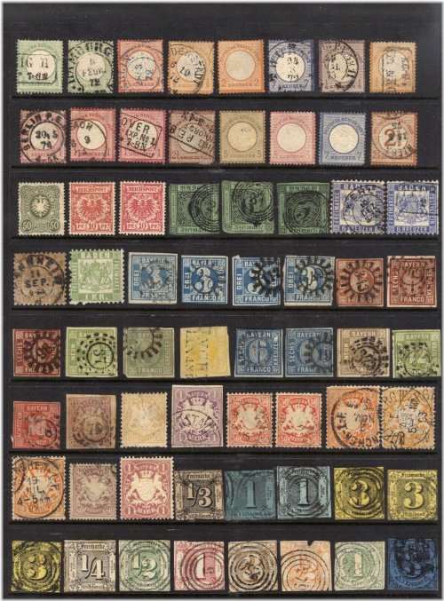 Imperial Treasures: Classic Stamps from Germany and Colonies