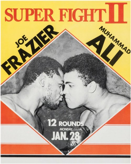 Vintage Boxing Showdown Print