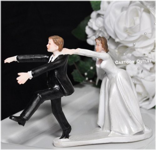 Chasing Love Cake Topper