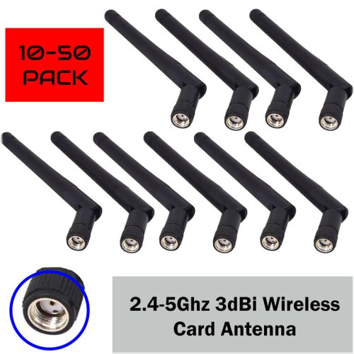 Signal Amplify Pack: Boost Your WiFi Range with RP-SMA Antennas