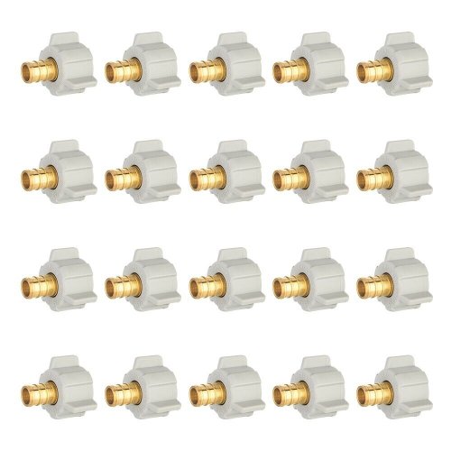 Swivel Crimp Brass Fittings Set