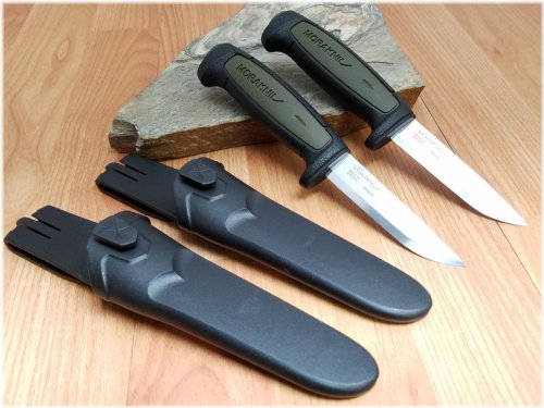 Morakniv Basic 511 - Carbon Steel Camp Knife Set