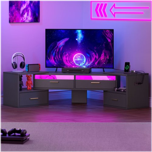 FlexiGlow TV Console