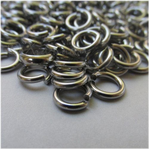 Stainless Steel Open Jump Rings Set