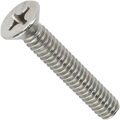 Stainless Steel Flat Head Machine Screws - Assorted Sizes Pack