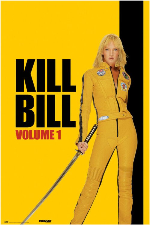 Katana Fury" - Kill Bill Vol. 1 Movie Poster