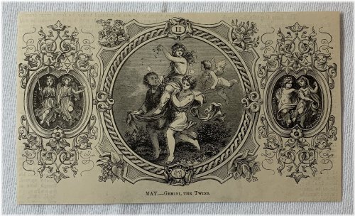 Gemini Twin Engraving