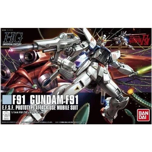 Gundam F91 1/144 Scale Assembly Kit